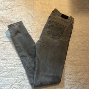 Gray True Religion Jeans